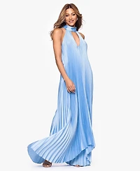 Xscape Women's Long Halter Neck Ball Gown