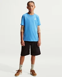 Sportswear Embroidered Logo Graphic T-Shirt