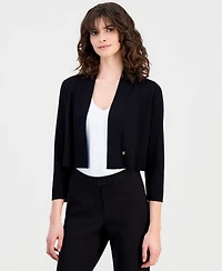 Anne Klein Women's Open-Front Shrug Cardigan