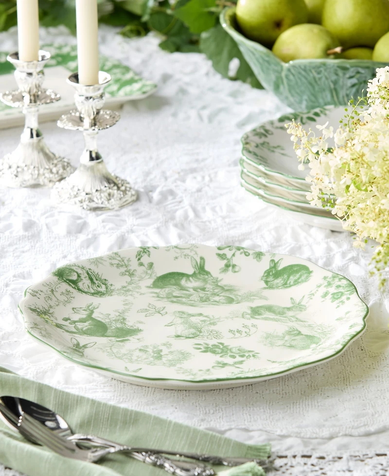 Certified International Le Jardin Round Platter