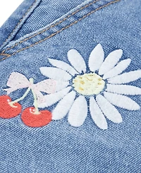 Levi's Girls' 7-16 Applique Girlfriend Shorts