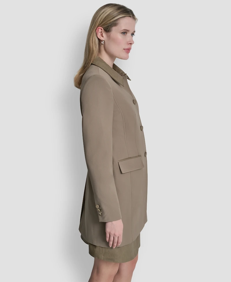 Dkny Women's Tech Sport 4-Button Topper Jacket