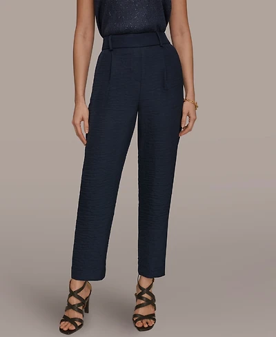 Donna Karan New York Women's Pleated Straight Pants