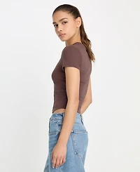 Good American Women's Super Stretch Baby T-Shirt