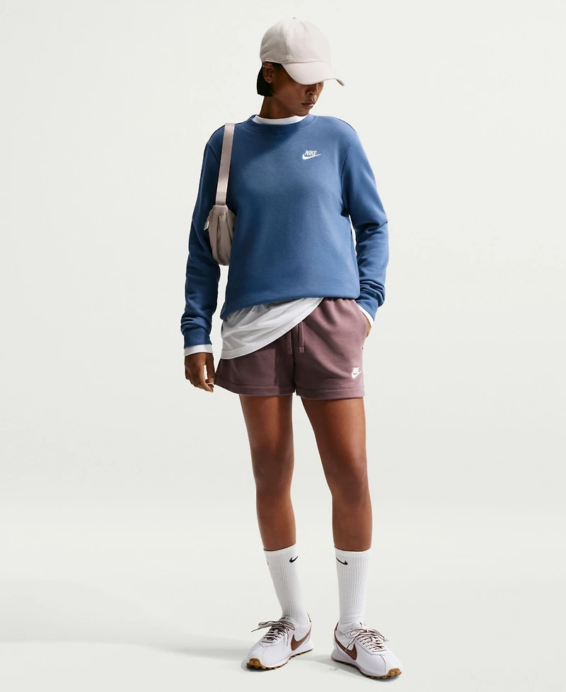 Nike Women's Sportswear Club Fleece Mid-Rise Shorts