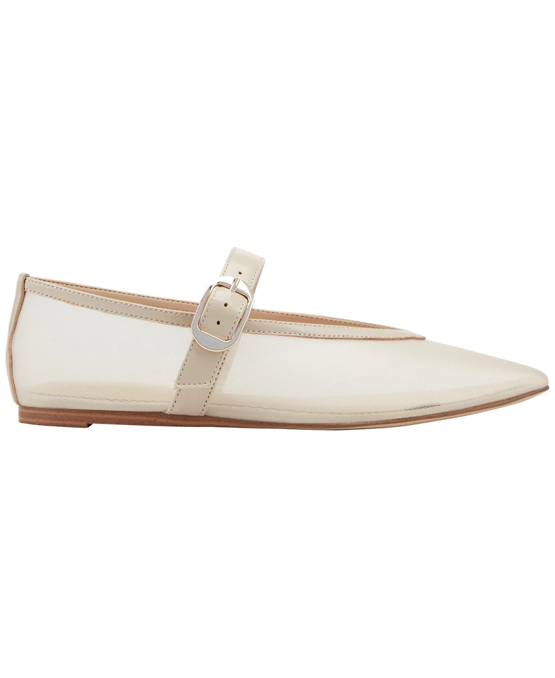Marc Fisher Ltd Women's Godina Mesh Mary Jane Dress Flats
