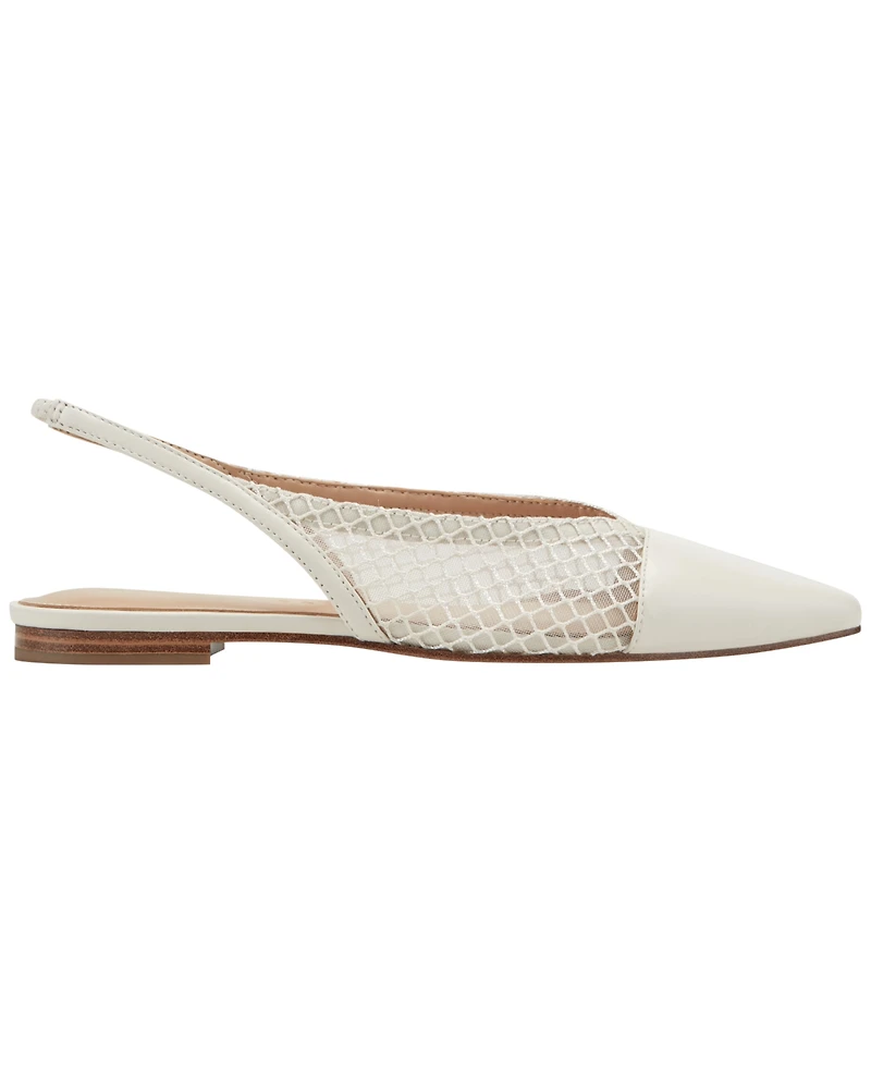 Marc Fisher Ltd Women's Davin Mesh Slingback Dress Flats