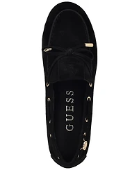 Guess Women's Aisha Soft Flexible Boat Shoe Loafers