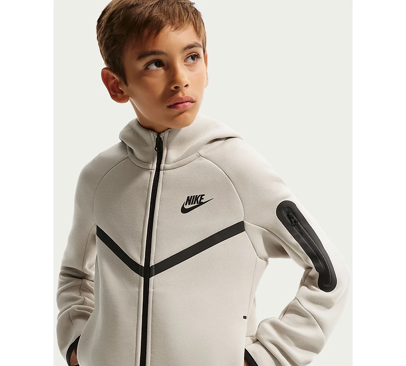 Nike Big Boys Sportswear Full-Zip Tech Fleece Hoodie