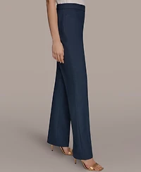 Donna Karan New York Women's Straight Leg Front Rise Pants