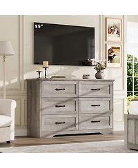 Gaomon Dresser for Bedroom with 6 Drawers