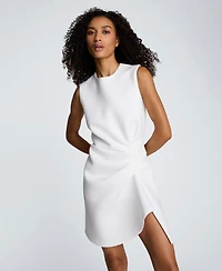 Kenneth Cole Women's Drape Pleated Short Dress