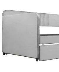Streamdale Furniture Upholstered Twin Daybed Sofa with Trundle