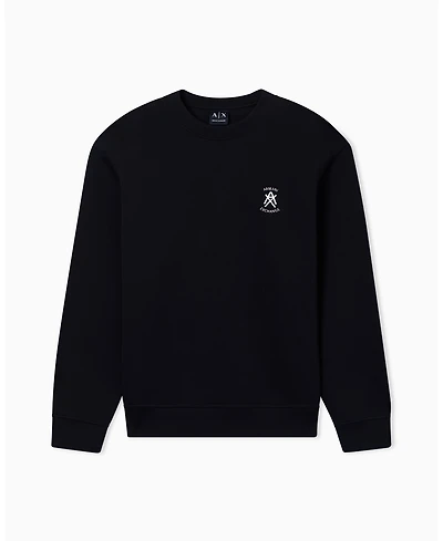 A|X Armani Exchange Men's Graphic Crew Neck Sweatshirt