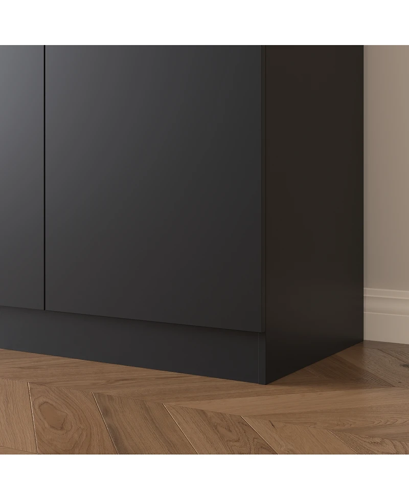 Streamdale Furniture Sideboard Buffet Cabinet with Storage, Large Kitchen Cabinet with 2 Drawers