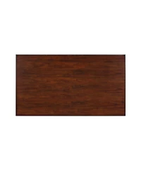 Streamdale Furniture Streamdale Walnut Coffee Table with Drawer & Wood Legs