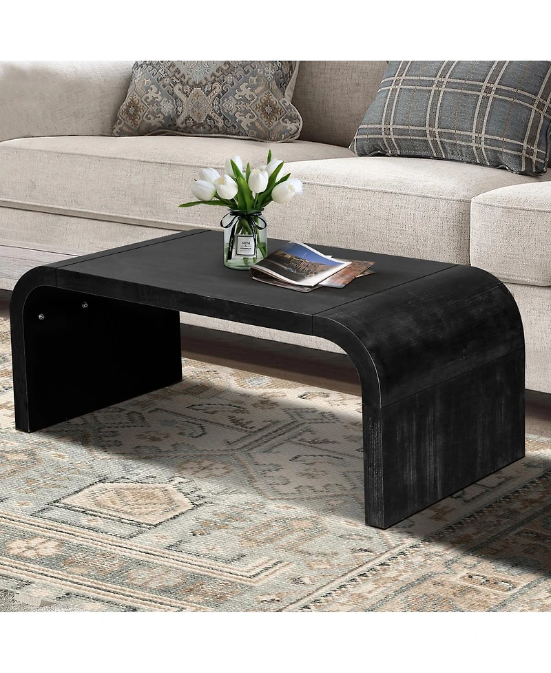 Streamdale Furniture Farmhouse Vintage Crafts Coffee Table