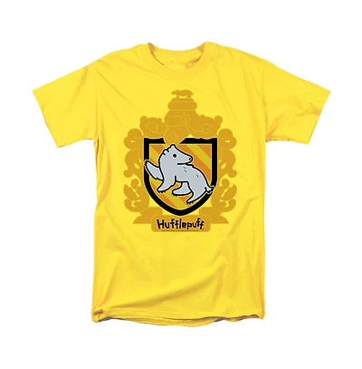 Harry Potter Men's Chibi Hufflepuff Crest T Shirt