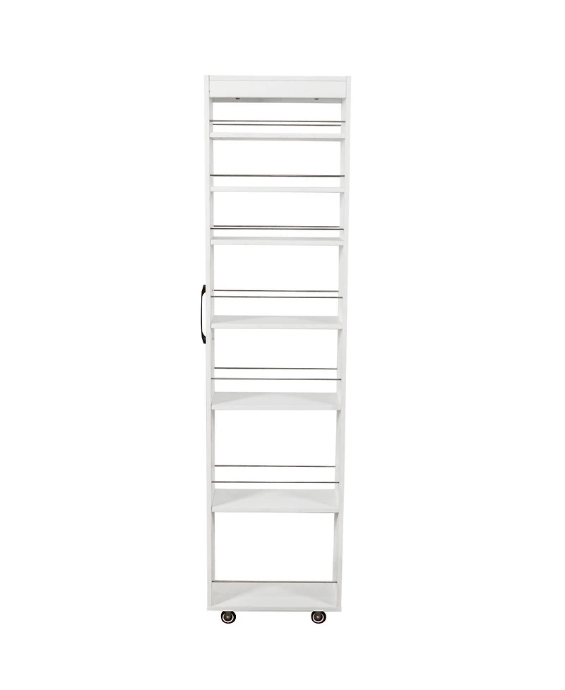 Streamdale Furniture 7-Tier Pull-Out Multi-Tier Storage Shelf for Kitchen, Living Room & Narrow Spaces