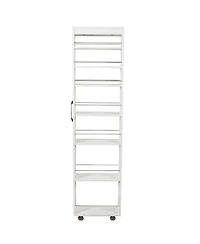 Streamdale Furniture 7-Tier Pull-Out Multi-Tier Storage Shelf for Kitchen, Living Room & Narrow Spaces