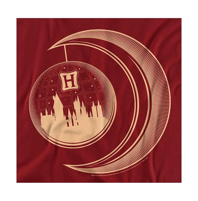 Harry Potter Men's Hogwarts Hangs On The Moon T Shirt