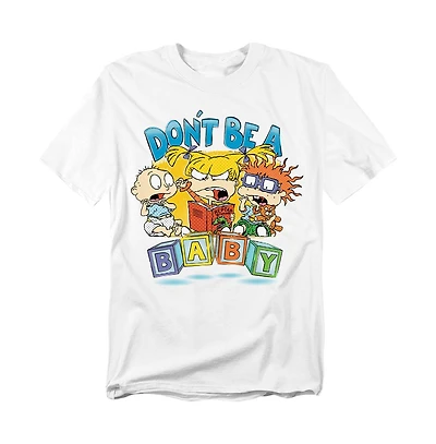 Rugrats Men's Don't Be A Baby Blocks T Shirt