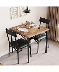 gaomon Kitchen Table Small Dining Table Set for Dining Room, Home Office