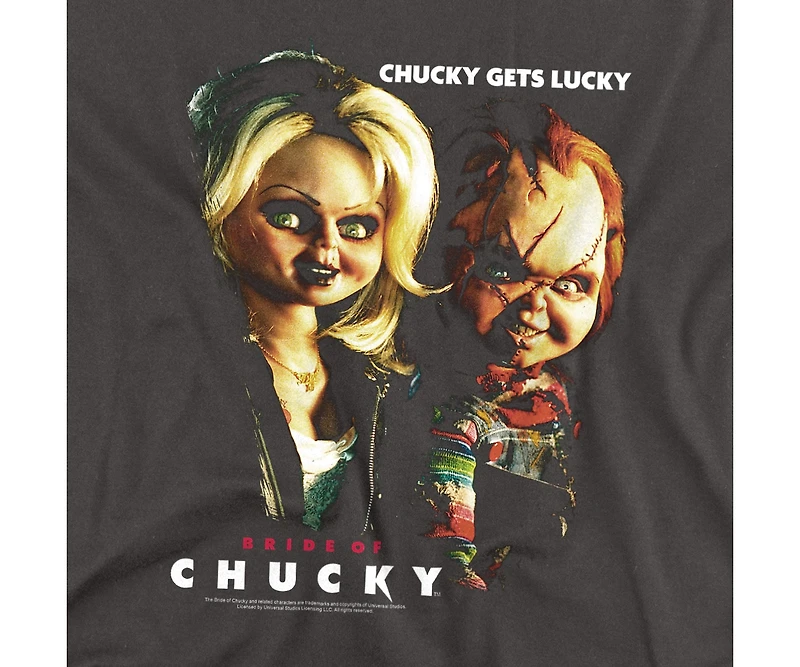 Chucky Men's Bride Of Gets Lucky T Shirt
