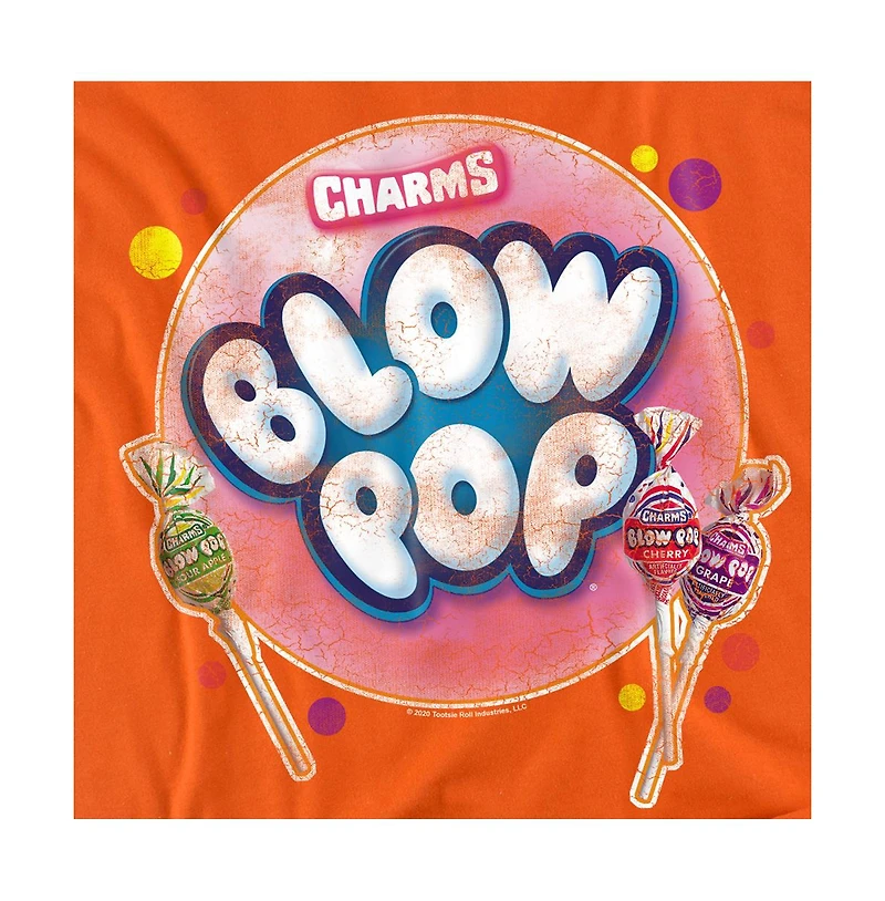 Tootsie Roll Men's Blow Pop Bubble T Shirt