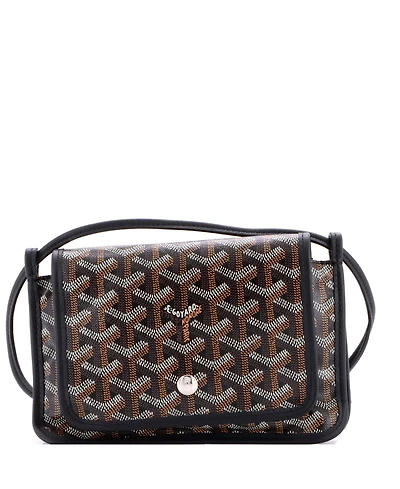 Pre-Owned Goyard Plumet Clutch Wallet Coated Canvas