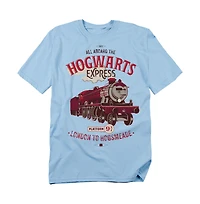 Harry Potter Men's Hogwarts Express Wred Letters T Shirt