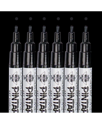 Pintar Black Acrylic Paint Markers for Guestbooks & Calligraphy