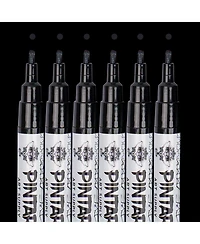 Pintar Black Acrylic Paint Markers for Guestbooks & Calligraphy