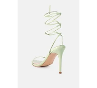 Womens Sphynx High Heel Lace Up Heels