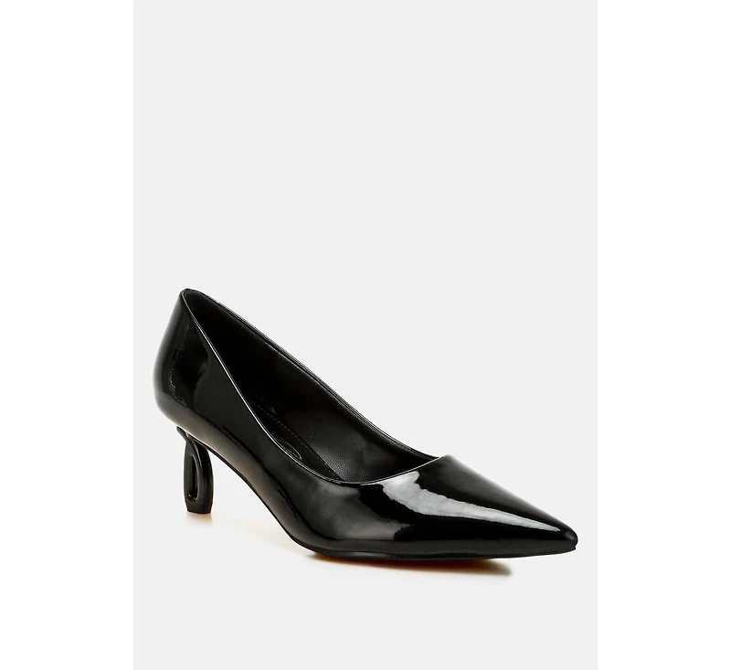 London Rag Calla Pointed Toe Fantasy Heel Pumps