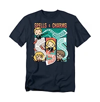Harry Potter Big & Tall Spells Charms T Shirt