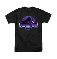 Jurassic Park Men's 80S Scratched Chrome T Shirt