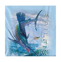 Wild Wings Men's Wildlife Leaping Sailfish T Shirt