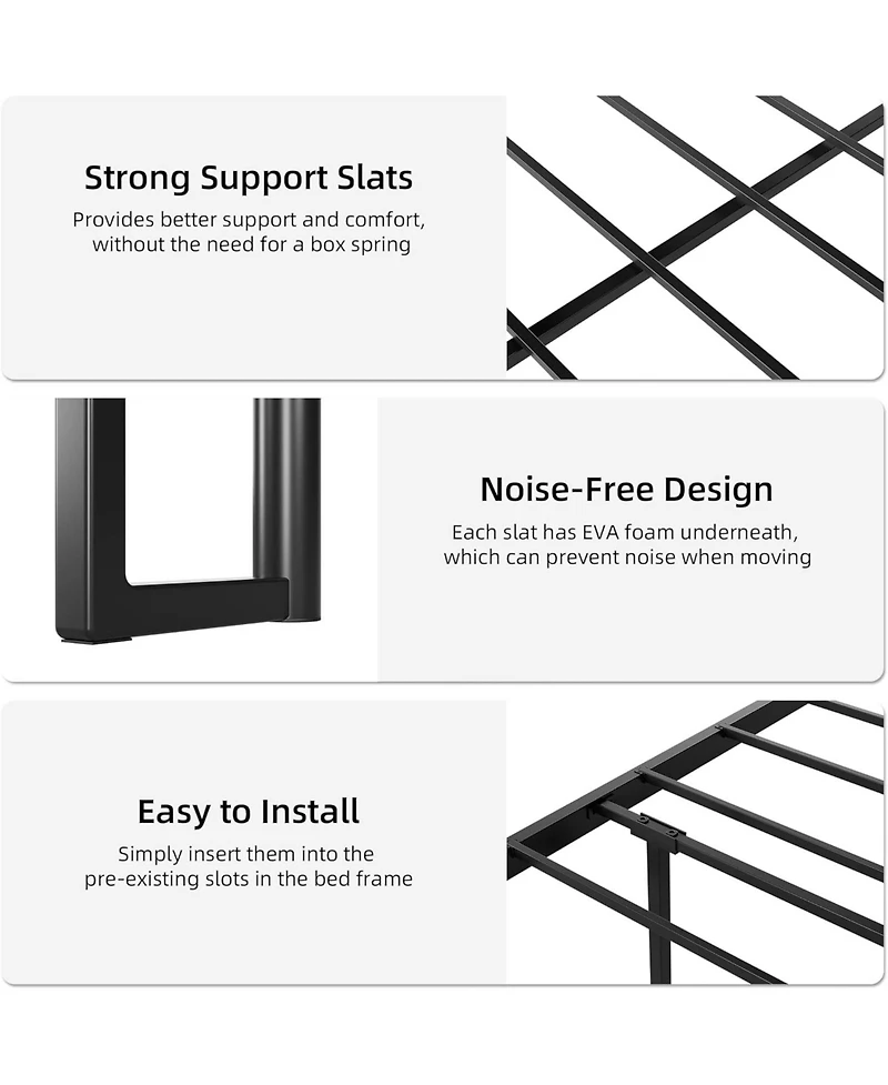 gaomon Led Bed Frame with Headboard Upholstered Platform Bed with Charge Station and Storage Drawers Heavy Duty Metal Slats No Box Spring Needed