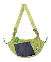 Baboon to the Moon Crescent Crossbody Bag