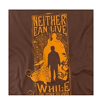 Harry Potter Men's Neither Can Live While The Other Survives T Shirt