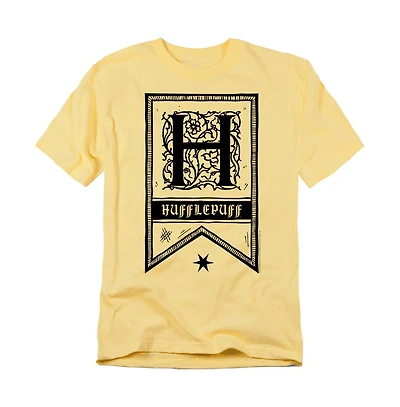 Harry Potter Men's Hufflepuff Banner T Shirt