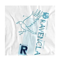 Harry Potter Men's Ravenclaw Pattern Crest T Shirt