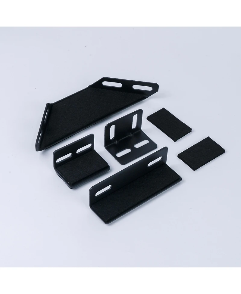 Streamdale Furniture Upholstered Platform Bed with Velvet Headboard