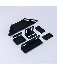 Streamdale Furniture Upholstered Platform Bed with Velvet Headboard