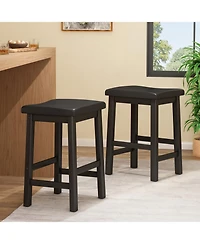 Streamdale Furniture Streamdale Saddle Counter Stool - Easy Assembly