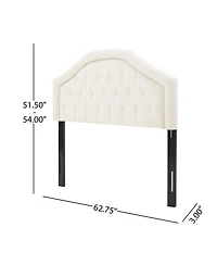 Streamdale Furniture Upholstered Headboard W/ Diamond Tufting