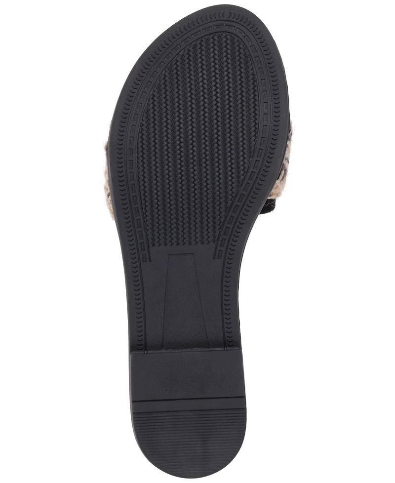 Gc Shoes Women's Devon Grommet Toe Loop Flat Sandals