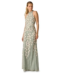 Adrianna Papell Women's Soutache Lace Ball Gown