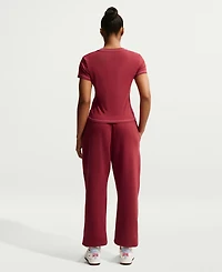 Nike Sportswear Women's Chill Knit Slim Short-Sleeved Cropped T-Shirt